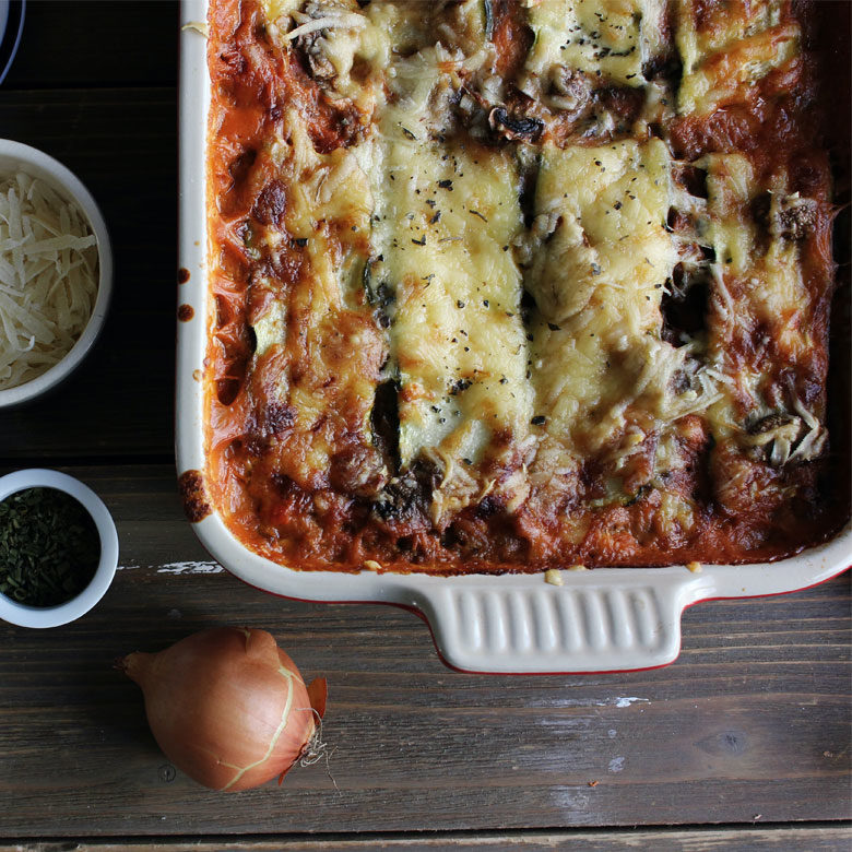 Becky’s  Flavorful Vegetable Lasagna